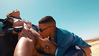 Air Thugger's Wild Clash in a Wasteland Scene