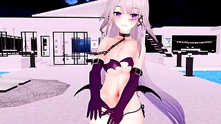 Lengthy haired Blonde hentai