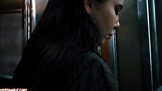 Student girl sucked dick of stranger on train - MollyRedWolf