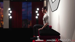 Petite trailer with talented nymph from 3DXPassion