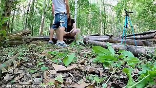 Dream Justin fucks barely legal 18 year old teen outdoors in public park sex