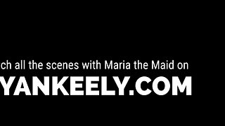 Ryan Keely's Busty Brunette Maid Squirts All Over Her Floor