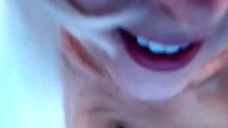 Big Boobed Blonde Masturbates With A Dildo In The Bathroom