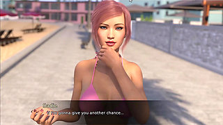 Resort of Temptation 13 I dont think Sadie liked that ive touch the other girls boobs