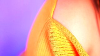 Cute blonde amateur webcam teen masturbating