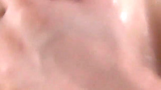 Horny Japanese teacher plays with her pussy and blows a guy with hairy dick in the classroom