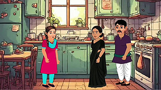 Cheating Housewife with Her Bestfriend and Her Husband