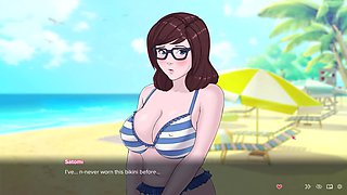 Quickie A Love Hotel Story - Beach sex with busty librarian