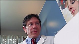 Patient Receives Special Medicine With Lady Olivia Fyre, Leya Falcon And Laz Fyre