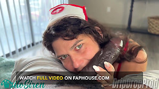 Matt Bishop Nurse Psilo Siren Collects a Sample by Sucking!!