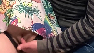 This Girl Let Me Rub Her Pussy in Public