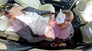 Car Sex With An Adulterer While Shopping With Her Husband