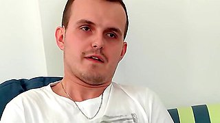 Blonde Chick Get Pussy Wet Into A Cuckold Fucking