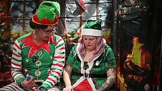 Naughty Elves on the Sex Toy Shelf Day 3