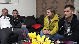 Amateur Wife Swap Ignites Wild Party Passion Frenzy