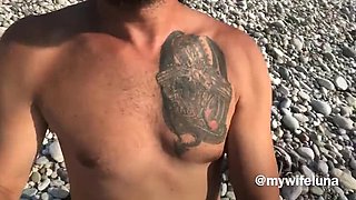 My Wife Luna Outdoor Public Sex - Huge Cock Fucks Mature Italian Housewife in Spring