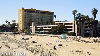 Will Pounder his best friend's hot wife Scarlett May in a swap