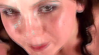 Facials forever compilation 10 facials from top web models over 1 hour - volume 15