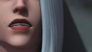 Ashe & D.va From Overwatch - 3D Animation