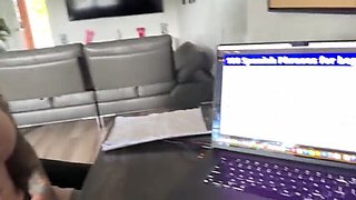 POV Step Mom Roleplay - Hot Latina MILF Bianca Bailee Teaches Cowgirl Riding & Big Tits Squirt