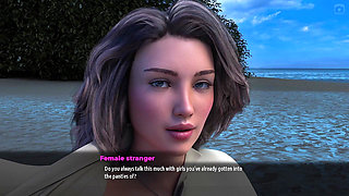 Breeze of Passion 08 - Nudist MILF Gets Fingered on the Beach