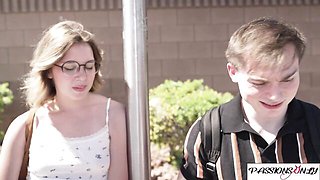 Glamorous Anthony Pierce and Sophia Sterling at nerd dirt