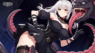 The "Thousand" Monster and Goth Girls 1  - Dark Hentai Fantasy