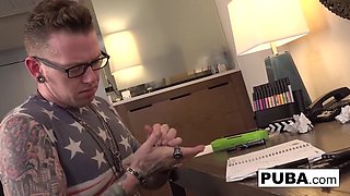 Adorable Little Babe Enjoys Fucking Her Stepmother