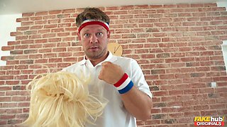 Michael Fly Challenges Passion in a Bedroom Threesome