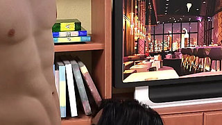 Reunion 54 - Megan Joins Keira Sucking John's Dick & Gets Creampie