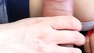 My Hot Wife's Greedy Hands & Massive Tits Milk Me Dry - Explosive Cum Flood on Her Boobs