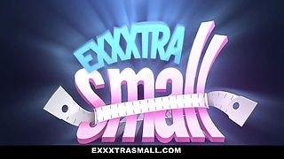 Petite tits blond gets her pussy toyed with