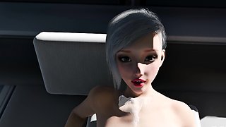 Nexus 3 3D animation fuck on space station with sexy blonde