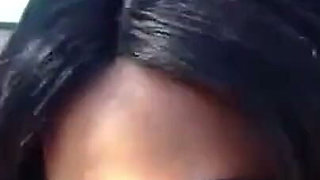 Ebony Outdoor Stripteasing & Squirts Masturbating