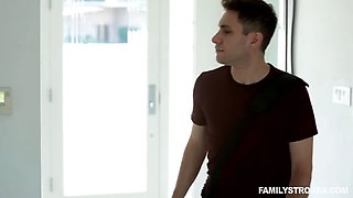 Big bootie milf gets kinky for her sonny