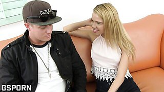Cum in mouth trailer with sexy Alina West and Bradley Remington from GS Porn