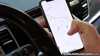 Young wifey cuckolds skimpy husband with mega hung big black cock stud