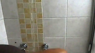 Took Dinner Home We Showered Using Our Bare Soap Hands It Seems the Dirty Bitch Touch on My Cock Before Bedtime - Jhodez1