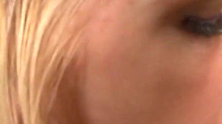 Two blonde girls love to pleasure each other in the car