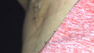 Melove Showing Her Hairy Armpits and Her