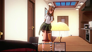 PLAYING WITH MY ROOMMATE AIRevolution's tits