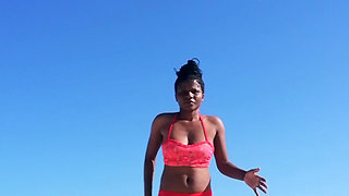 Fun at beach