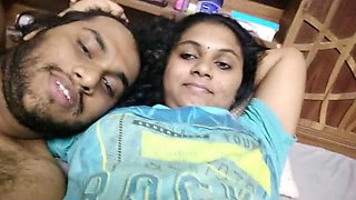 Hot Mallu Couple Romantic Handjob - Vaishnavy Pleasures Sharun Raj's Cock