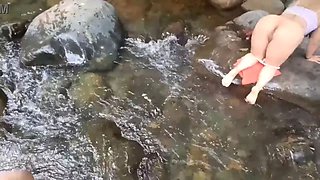 PARTE FINAL. se encuentran en el río y me FOLLAN EL CULO .. SEXO EN BOSQUE alexachris20