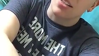 Standing Sloppy Pulsing Masturbation