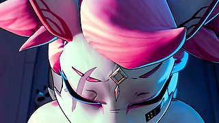 Kimiko Fortnite Passionate Blowjob