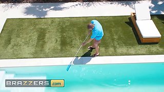 Brazzers - gets topless and taunts Xander Corvus into providing her what she covets