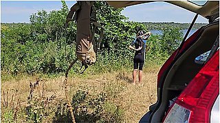 Voyeur Naked Natural Camp Girl # Nudism N Wild Camping At Cold Scandinavian Lake