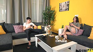 Bruno Baxter and Lucy Mendez in hot foot fetish action