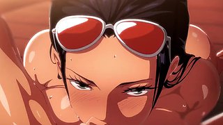 Nami & Robin One Piece Beauties 2D Hentai